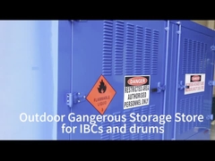 Pojemnik chemiczny na zewnątrz