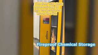 EN 14470-1 Szafa przeciwpożarowa typu 90 firmy WUXIsuper zwiększa zgodność z przepisami dotyczącymi przechowywania materiałów niebezpiecznych