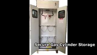 Szafka do przechowywania butli gazowych 75 mm 1-4 butle