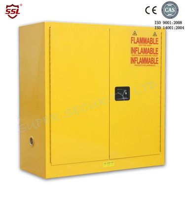 kupować Lab Safety Flammable Liquid Storage Cabinet With Paddle Lock , Hazardous Storage Cabinets produkcja online