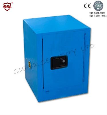 kupować Blue Single Door Storage Cabinet For Chemical Flammables , Bench Top produkcja online