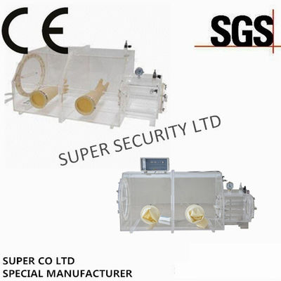 kupować Acylic Laboratory Glove Box / Vacuum Glove Box  For Testing Under Sealed Atmosphere produkcja online