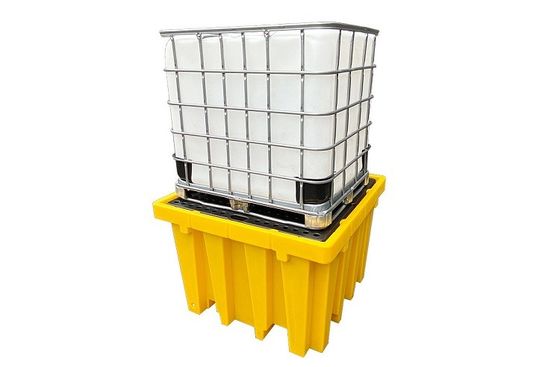 kupować 4 Strony Wóz widłowy wprowadzenie palety PE L1380 W1380 H900mm 385Gallon produkcja online