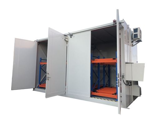 kupować Zbiór niebezpiecznych materiałów na zewnątrz Niepalny pojemnik dla bębnów i IBC produkcja online