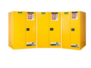 Szafy ognioodporne w kolorze żółtym LAB, szafka do przechowywania 45 galonów, szafka na chemikalia na łatwopalną ciecz