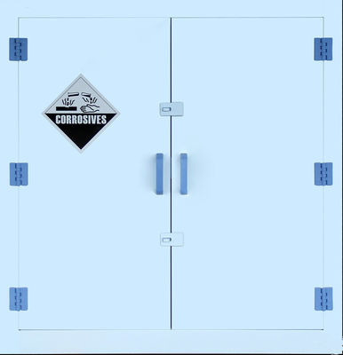 kupować Dual Doors PP Plastics Corrosive Storage Cabinet For 45 Gallon produkcja online
