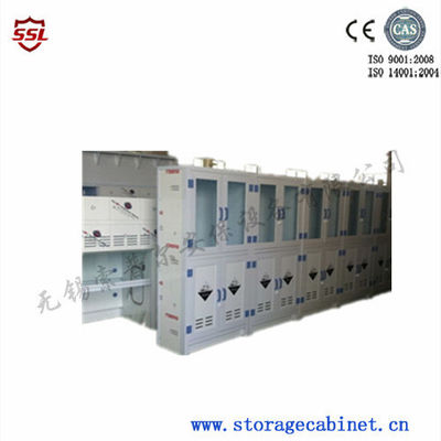 kupować Custom 350 L Medical Storage Cabinet With Dual Glass Door , White Storage Cabinet produkcja online