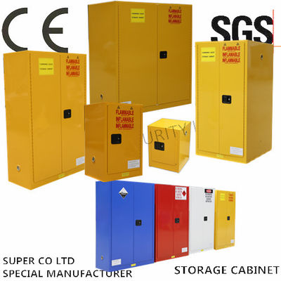 kupować Vertical Drum Hazardous Flammable Storage Cabinet Fully Welded , 60 Gallon produkcja online
