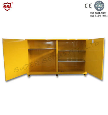 kupować Horizontal Inflammable Storage Cabinets With 2 Manual Close Doors , Fire Safe Cabinets produkcja online